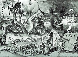 Pieter Bruegel the Elder: The Seven Deadly Sin... deadly sin wrath