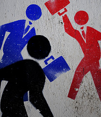 Right-Wing Republicans vs. Corporate Democrats... Right-Wing Republicans vs. Corporate Democrats (personal politics)